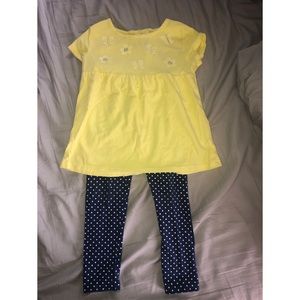 Girls spring outfit by Carters